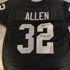 Marcus Allen Autographed Los Angeles Raiders Football Jersey