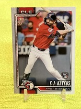 C.J. Kayfus RC 2026 Topps Series 1 #35 ROOKIE CARD - Cleveland Guardians
