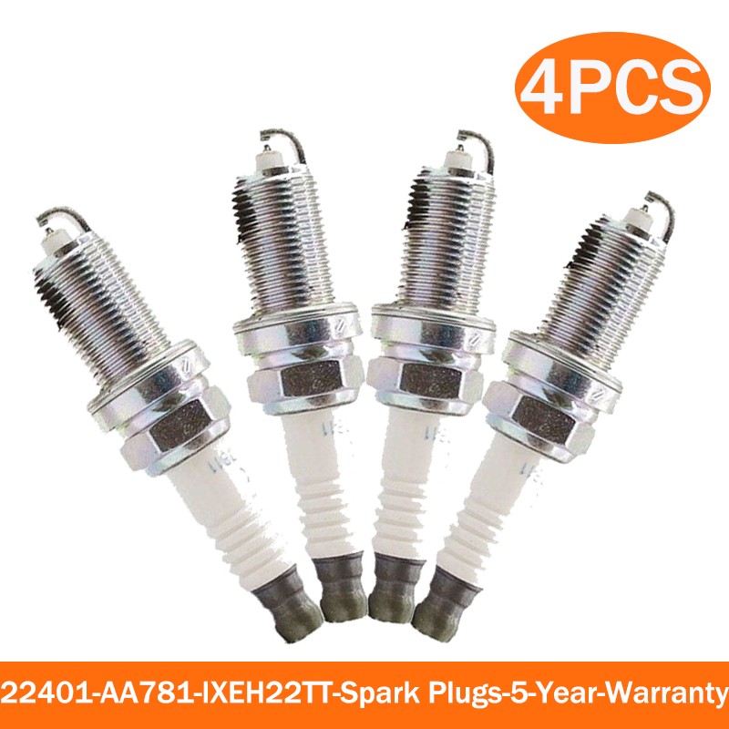 4x 22401AA781 Spark Plugs For Subaru Forester Legacy Outback Impreza