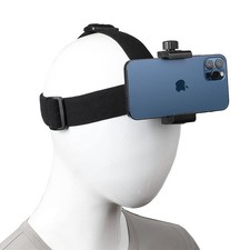 Head-Mounted Phone Holder, FPV Shooting Bracket for iPhone/Samsung/GoPro