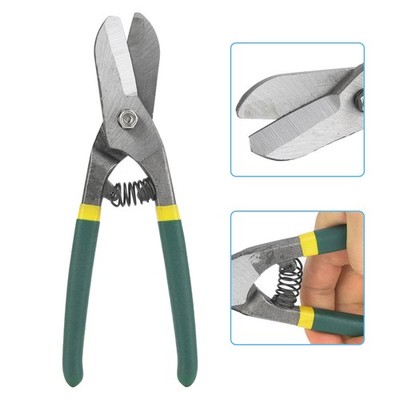 Germany Type Manual Steel Tin Snips Metal Shears Sheet Metal Cutting Scissors