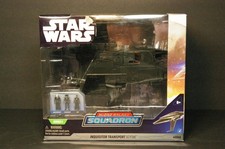 Star Wars Micro Galaxy Squadron Inquisitor transport Scythe Series 3 Black