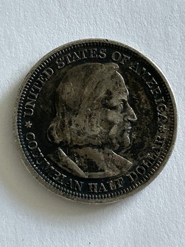 1893 Columbian Exposition U.S Half Dollar No Reserve!