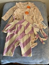 Infant Newborn Girls 3 piece Mixed Clothing Bundle, Carter's, Grayson Mini