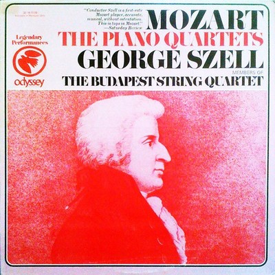 Wolfgang Amadeus Mozart   George Szell With Members Of Budapest String Quartet