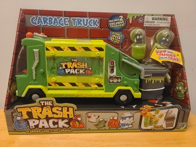 #ad #ad NEW 2011 Trash Pack Garbage Truck 2 Exclusive Trashies Moose Toys $149.99