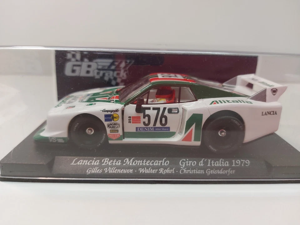 Lancia Beta Montecarlo Giro d'Italia 1979 Gilles Villeneuve slot car 1:32 - Immagine 2 di 4