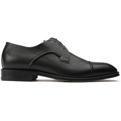 Boss Mens Derrek Derby Lace-Up Shoes Black | eBay display picture 2