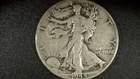 1944 P Walking Liberty Half Dollar 90% SILVER Free Shipping + Tracking + 103