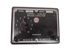 Cornell Dubilier Decade Capacitor CDC 5 Box 600 VDC 220 VAC Max