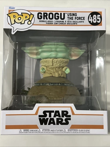 Grogu Using The Force Funko Pop 485 Star Wars Mandalorian