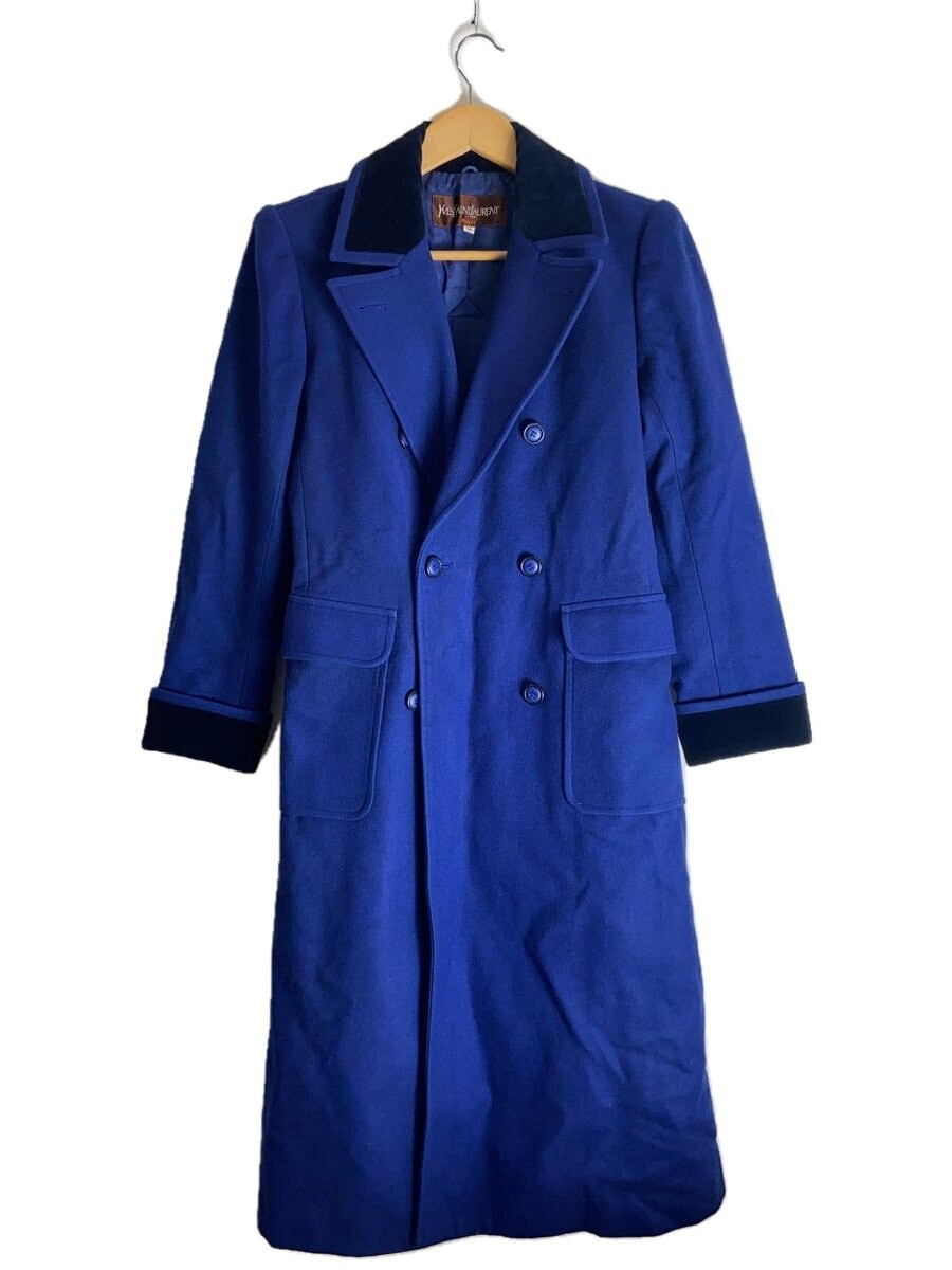 Cappotto YVES SAINT LAURENT blu navy M