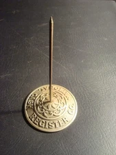 Vintage NCR, National Cash Register Bill Spike