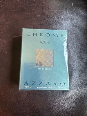 CHROME * Azzaro EAU DE TOILETTEfor Men * 3.38 oz * BRAND NEW IN BOX SEALED