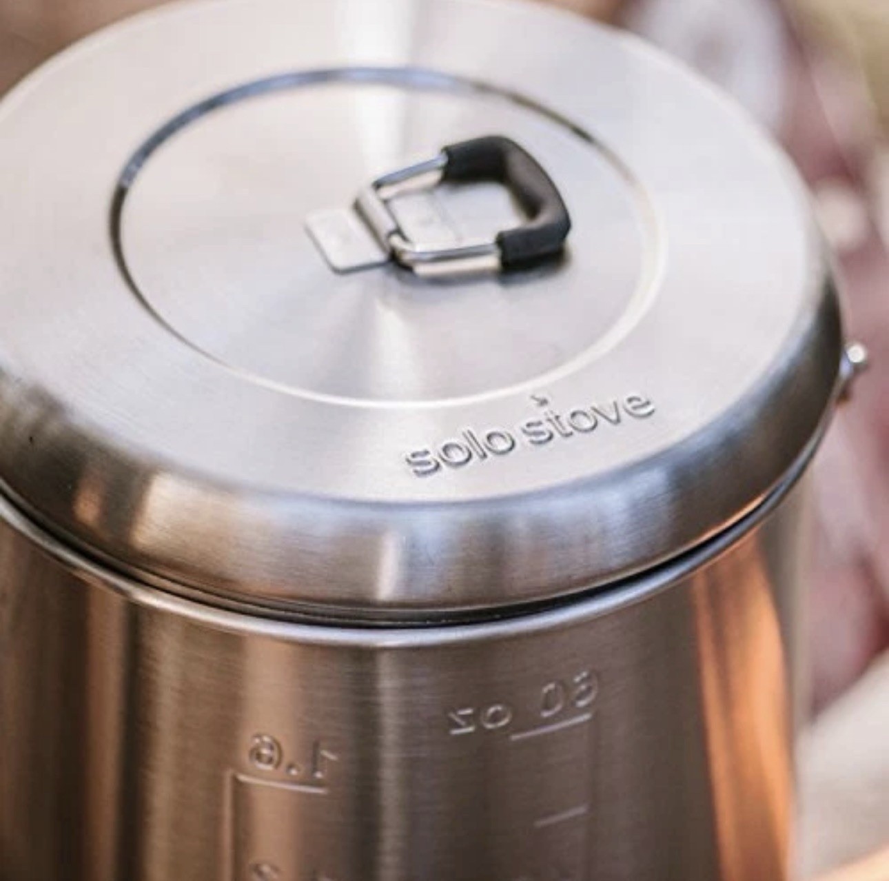 Solo StovePot 1800 Stainless Steel Companion Pot for Camping