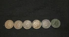Indian Head Small Cent 6-Coin Lot 1902-1908 P Circulated Uncertified