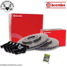 BREMBO Bremsensatz Bremsbelag + Petec Paste vorne passend für SUBARU