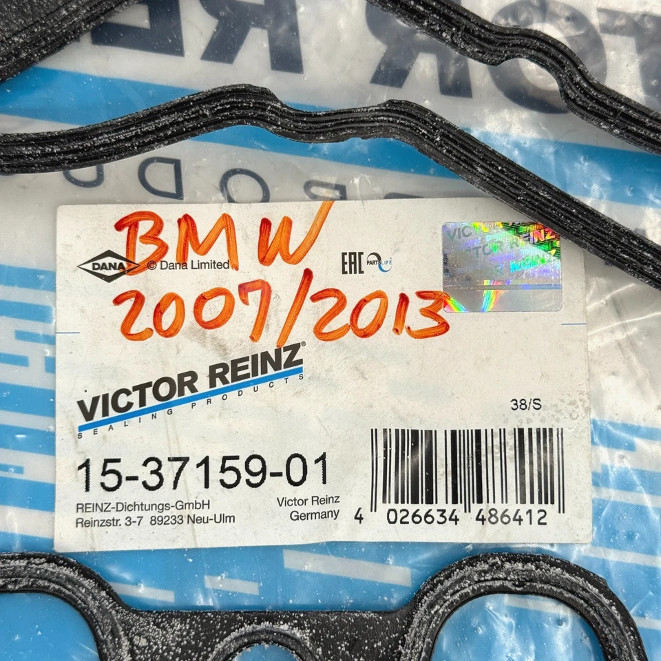BMW 128I 328I X3 X5 Z4 2007-2013 JUEGO DE JUNTAS DE TAPA DE VÁLVULA NUEVO 15-37159-01 Foto 2 de 3