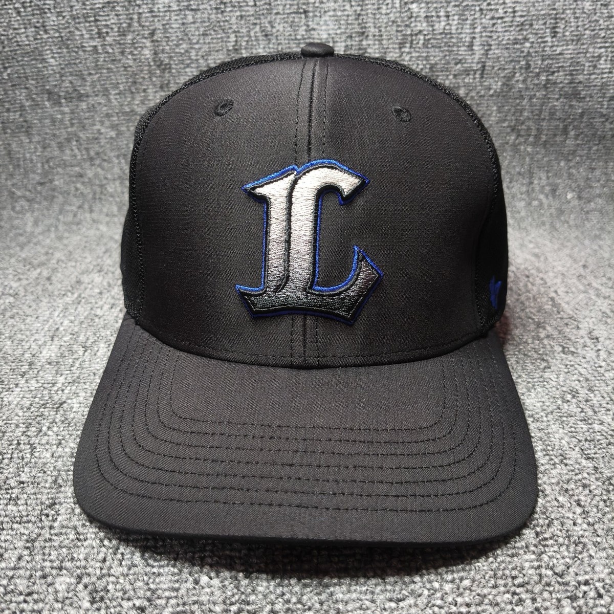 '47 Brand Black Trucker Hat Curved Brim Mesh Snapback One Size