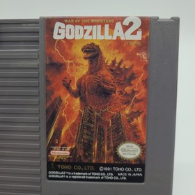 Cartucho Godzilla 2 Nintendo NES Aut&eacute;ntico con Estuche de Terceros Probado