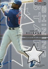 2003 FLEER MYSTIQUE SHINING STARS JERSEY #SS-CD CARLOS DELGADO SER#052/100