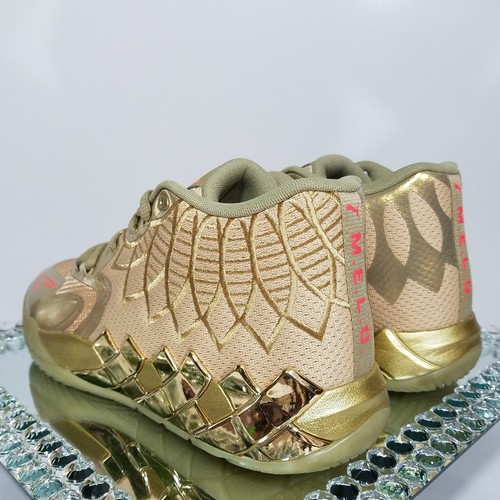PUMA MB.01 Golden Child Lamelo Ball Basketball Shoes - Men’s Size 13 - 379223-01 - Picture 5 of 10