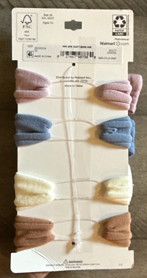 Wonder Nation 3+ envolturas para la cabeza y pinzas para el cabello para niñas LOTE DE 20 NUEVO Foto 4 de 4