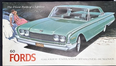 1960s Fords Vintage Ford Car Brochure 