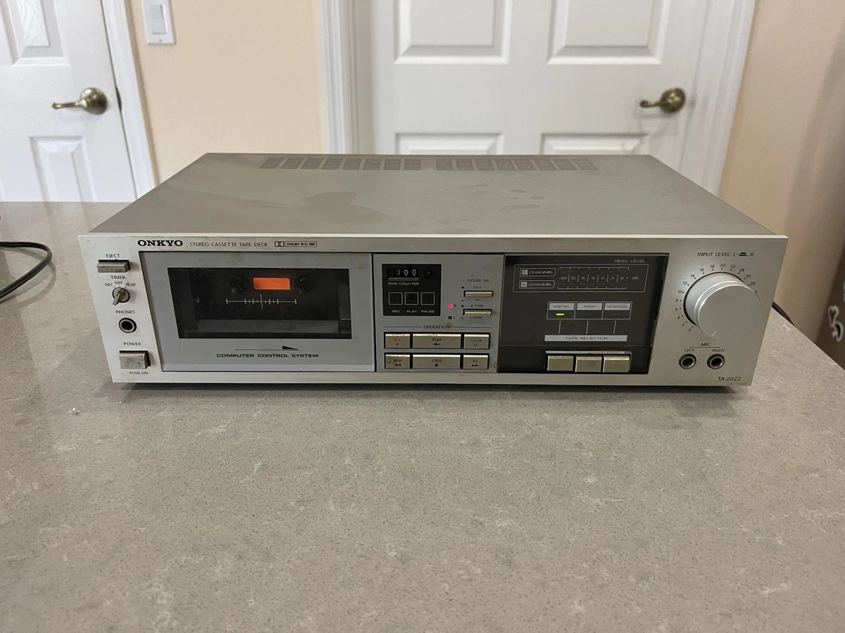 Onkyo Tape Recorder Home Audio Cassette Tape Decks for sale | eBay