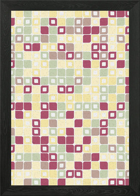 Geometrisches Muster gerahmtes Wandbild Poster Leinwanddruck Bild