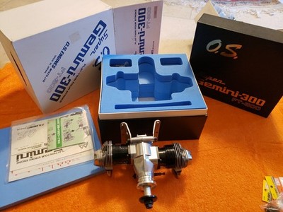 OS Engine - OS FT-300 SUPER Gemini 300 - 4C Flat Twin RC Motor