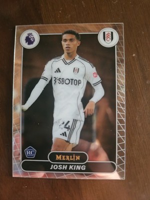 2026 Topps Merlin Premier League Josh King RC #91 Fulham