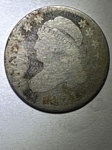Large date 1821 capped bust dime