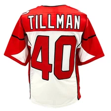Pat Tillman Jersey White and Red Arizona | S-5XL Unsigned Custom Sewn Stitched