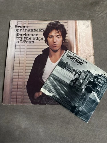 Bruce Springsteen Darkness On the Edge of Town 1978 Vinyl LP   / Hungry Heart 45