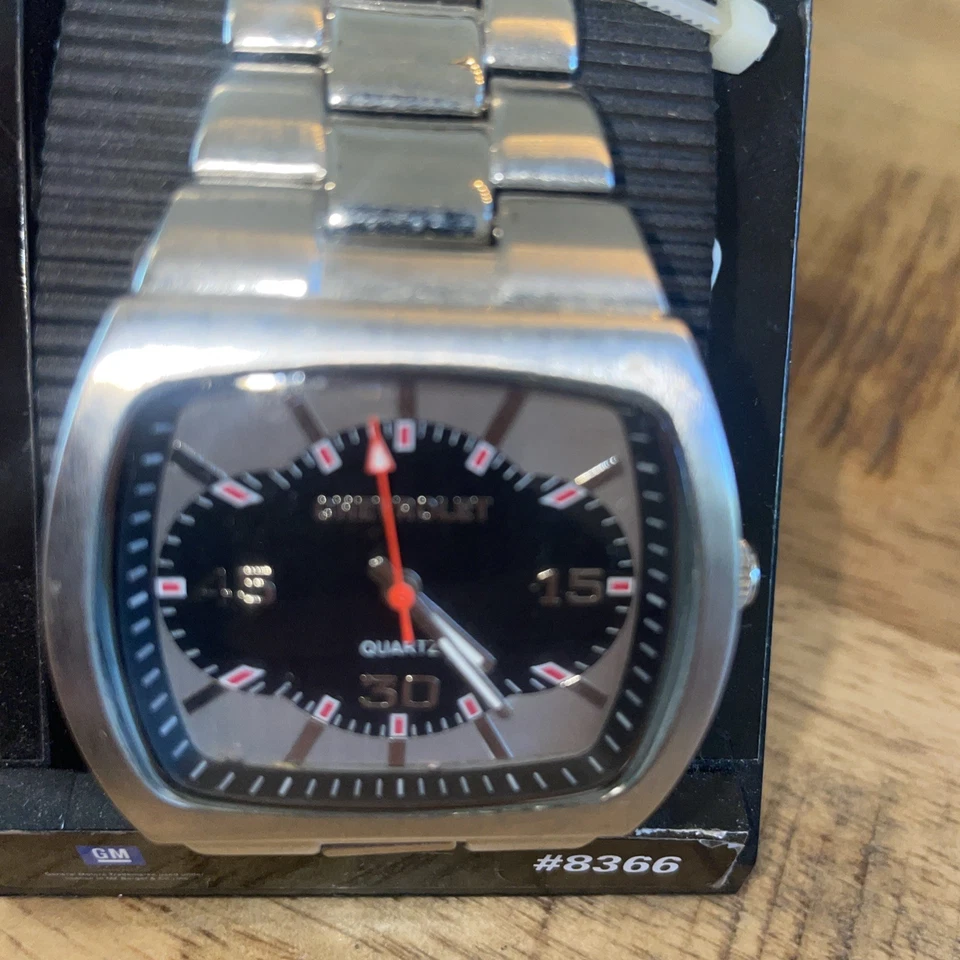 Reloj Pulsera Hombre Chevrolet Cuarzo Japón TM GM 237 PC21 Vintage Foto 2 de 4