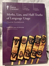 The Great Courses Myths, Lies, and Half-Truths of Language Usage (2011, DVD) NEW