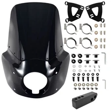 15 inch Windshield Motorcycle Front Fairing For Road Warrior Fairing DYNA 06-17