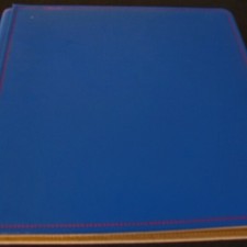 Creative Memories 12x12 Blue/Red Picfolio Album, no quik kit included. Few small