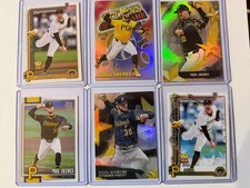 2026 Topps Paul Skenes (6) Card Lot w/Companion/Base/Holiday
