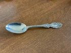 Vintage Sterling Silver Teaspoon "Lucerne" RW&S Wallace  6 inch 3 Initials 21 gm