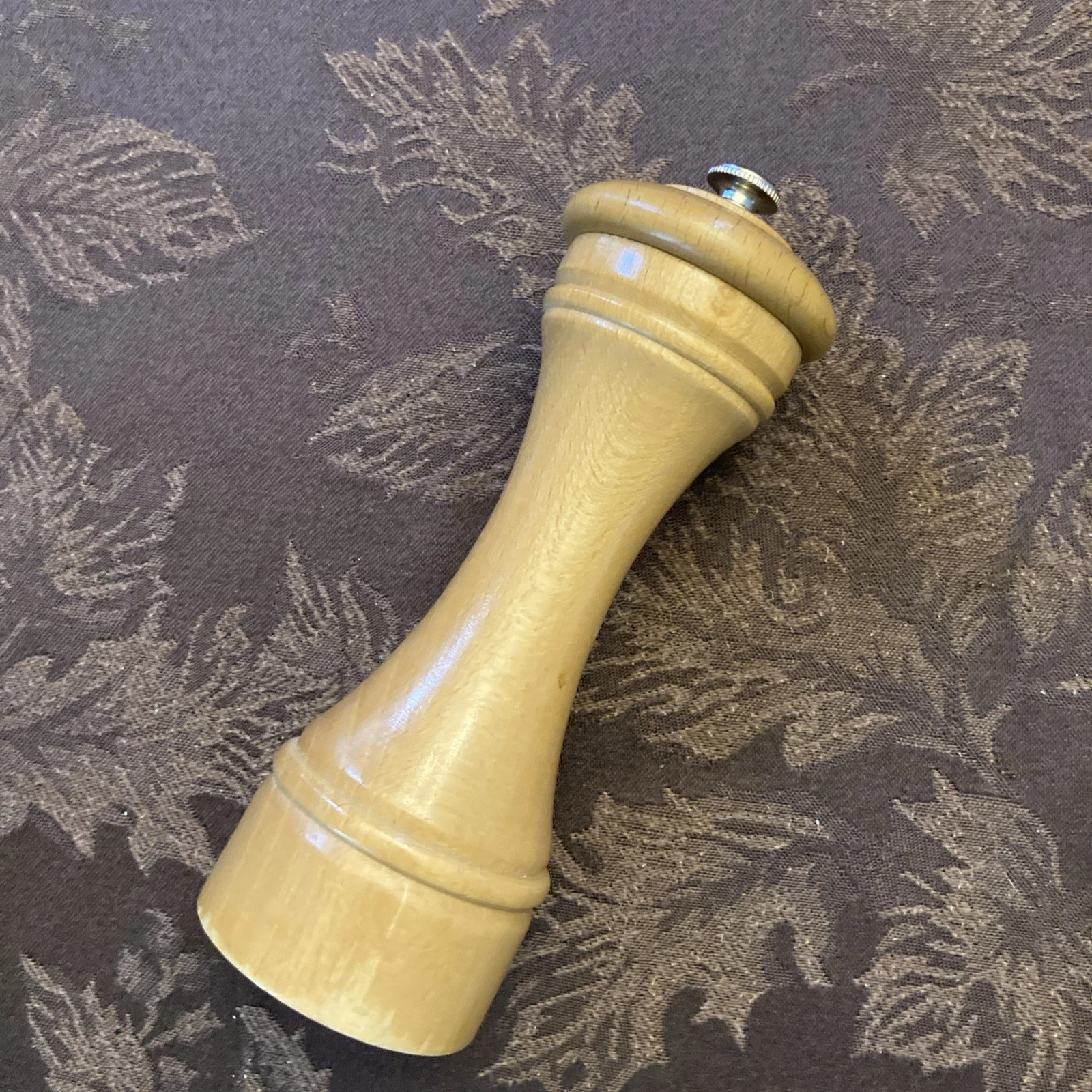 PEUGOT France Turned Wood Grinder Mill 7 inches tall