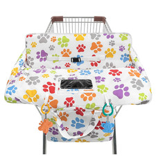 Shopping Cart Cover for Baby,2-In-1 High Chair Cover Soft,Portable,And Machine W