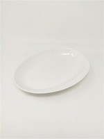 Ovale Porzellanschale, Servierschale, SalatschüSsel, Snackschale, Schillerbach