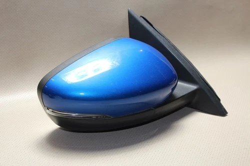 2020 FORD ESCAPE PASSENGER RIGHT SIDE RH DOOR MIRROR w/ BLIND SPOT & SIGNAL BLUE