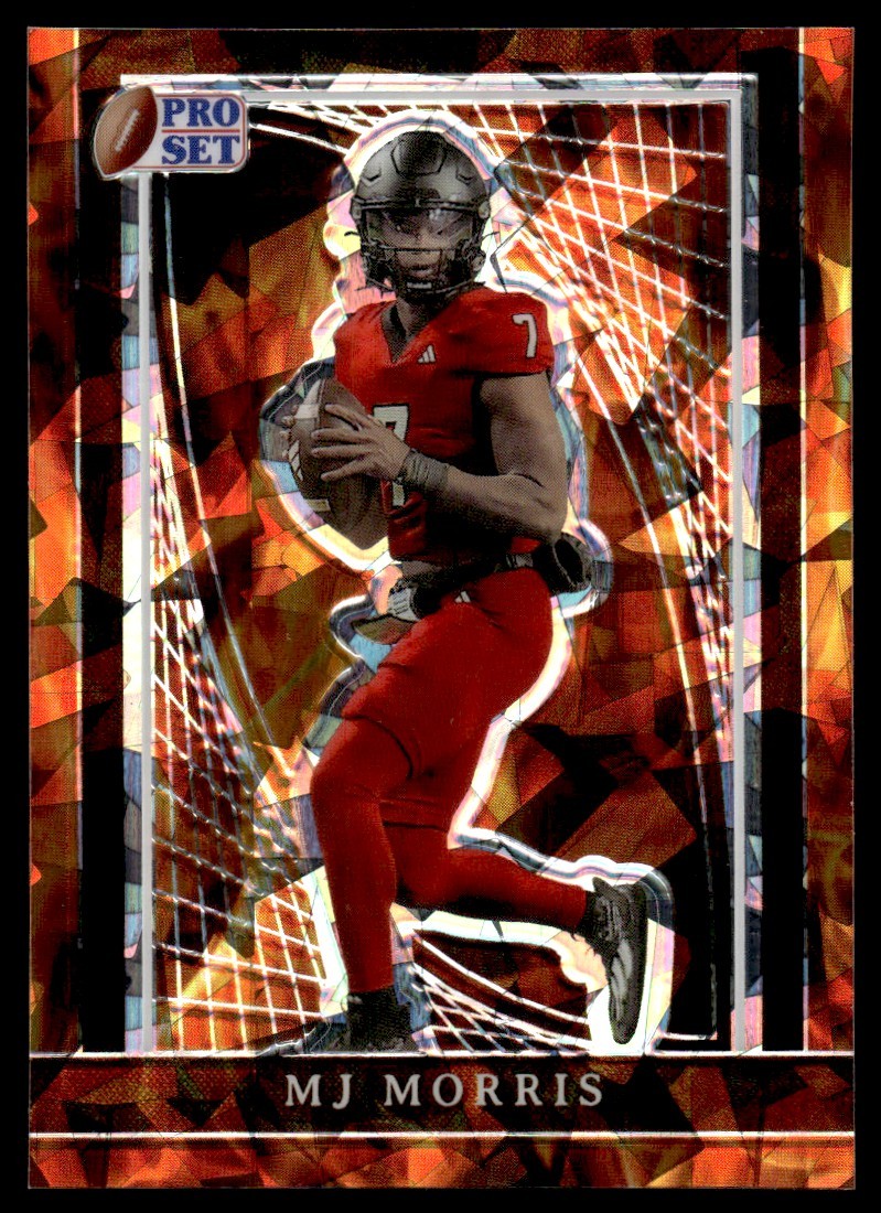 2024 Pro Set Lava Cracked Ice MJ Morris 1/1 #102