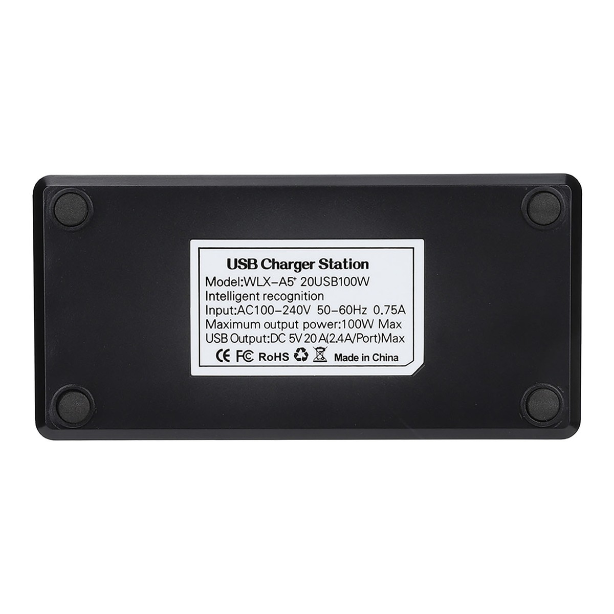 Multi Multi Level Protections 20 Port USB Hub 20A 5V Large Output USB Usb  Charger Station