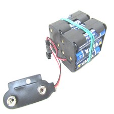 12AA to PP9 Battery Adapter for Vintage Transistor Radios Roberts INC BATTERIES