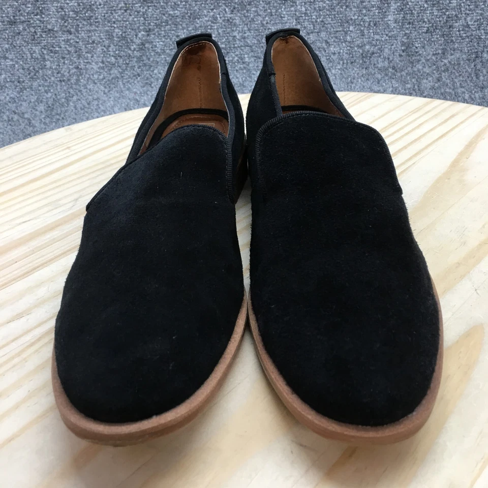 Mocassim Franco Sarto Feminino 9 M Jeena Couro Preto Casual Baixo - Imagem 4 de 4