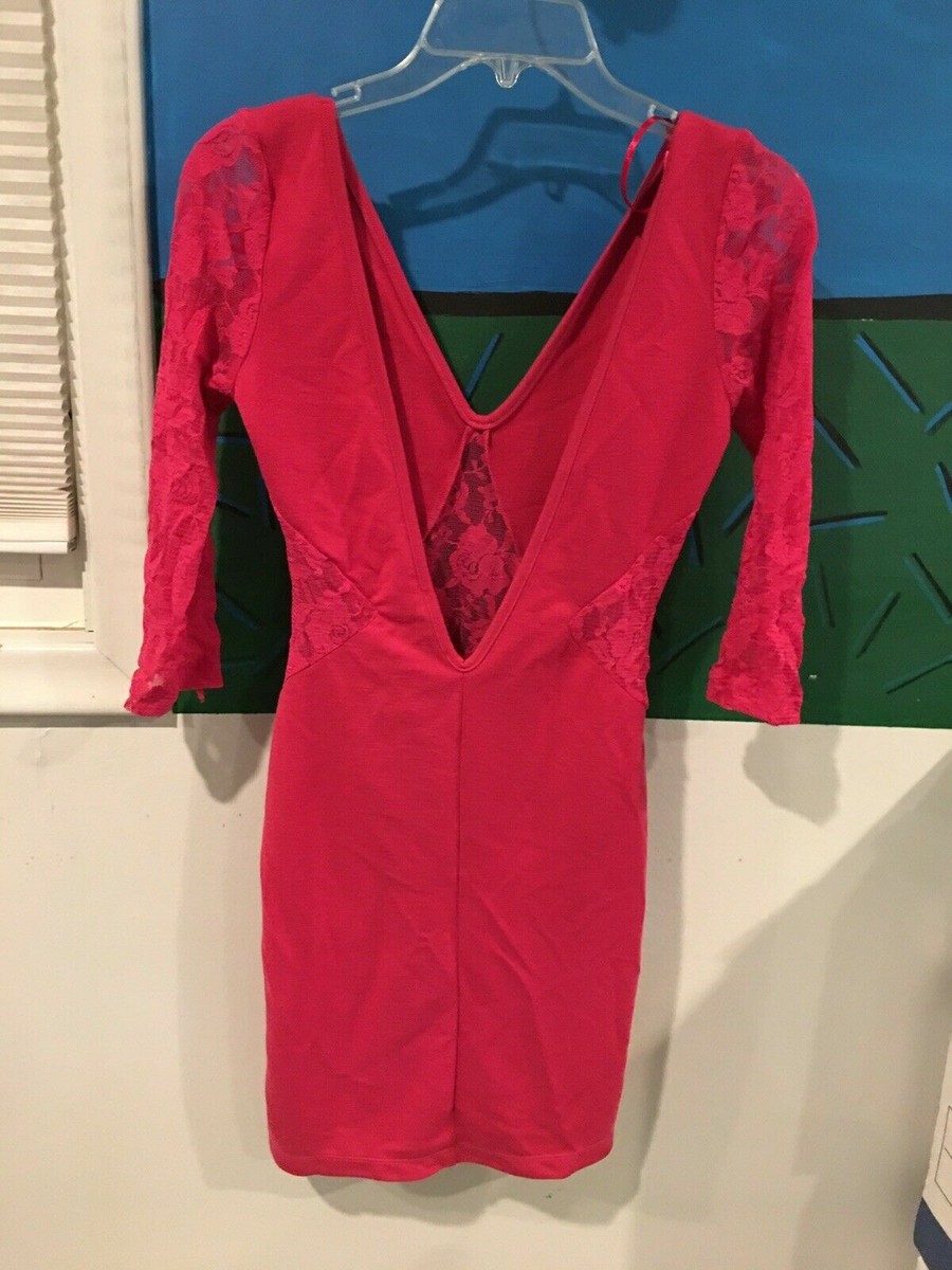 BNWT Rare @ Topshop & ASOS Hot pink Bodycon Dress Size 8 lace sleeves & inserts | eBay BNWT Rare @ Topshop & ASOS Hot pink Bodycon Dress Size 8 lace sleeves & inserts | eBay